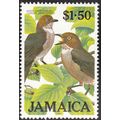Jamaica QEII 1986 Birds $1.50 White-eyed Thrush...