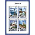 CENTRAL AFRICA 2016 SHEET MNH LIGHTHOUSES PHARE...