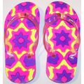 NWT Speedo Girl's Pink Tie Dye Print Flip Flops...