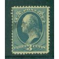 Used 184 3c George Washington Barely Clears M00516