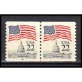 2115 22c U.S. Flag Very Fine MNH CNP Left 14 PA...