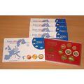 Germany 2004 (A - J)- 5 Official (Proof) Euro C...