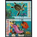 Australia 1995 Marine Life 2 x 45c Used Stamps ...