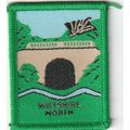 Scout Badge UK - Wiltshire North - White Back (...