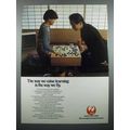 1978 JAL Air Lines Ad - The Way We Value Learning