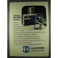 1978 Harris 1600 Remote Communications Processor Ad