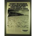 1980 American Railroad Foundation Ad - All the ...
