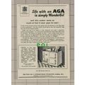 C2305) Aga Advert SMALL - 1948 Clip