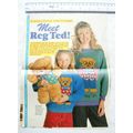 Vintage: mother & daughter jumpers Meet Reg Ted...