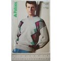 1987 Patons 3228 sweater, DK