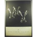 1955 Steuben Cocktail Glasses Advertisement