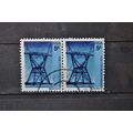 SOUTH AFRICA SG 0327 USED pair