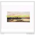 SIWASH VILLAGE, PACIFIC COAST, Book Illustratio...