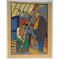 A Turbaned Man & a Man with a Key, by Jean Drot...