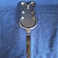 Easter BUNNY Shaped PANCAKE SKILLET Egg Pan Non...
