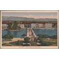 Pont et Quai du Mont-Blanc, Genève, c.1910s - J...
