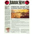 1993 JURASSIC NEWS vol. 1, issue 1 rare OOP din...