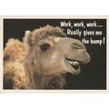 HALLMARK - WORK WORK WORK - POSTCARD .