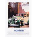 Postcard Poster Art Humber Snipe 80 Sports Salo...