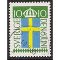 Fa 469: 10 ö green, blue & yellow The Swedish F...