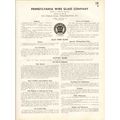 pennsylvania wire glass company 1938 flat actin...