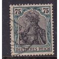 GERMANY 1916-20 GERMANIA DEUTCHES 75pf USED SG104