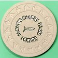 Montgomery Lodge. $5 Casino Chip. Montgomery Pa...