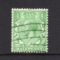 George V - 1924-26 - ½d Green (sg418) Used #4