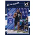 2016 Donruss Football 329 Kevin Dodd RC Tenness...