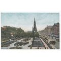 Princes Street Edinburgh Reliable Series Postcard 1369