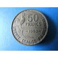 1953 FRANCE 50 FRANCS FREE POST. (a) AAD