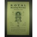 1902 Royal Baking Powder Ad - Royal Baking Powd...