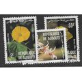 DJI 1983 (SET)'FLOWERS' (3v) FINE USED (EBID 55...