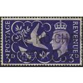 GB, George VI, Peace and Industry, violet 1946,...