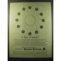 1955 Crompton Parkinson Limited Ad - A flush of tangents