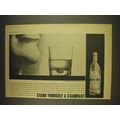 1963 Grant's Standfast Scotch Advertisement