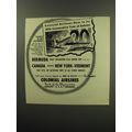 1949 Colonial Airlines Ad - Colonial Airlines n...