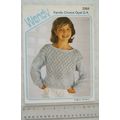 Vintage: Wendy 2564 girl's sweater, DK, 24-34 i...