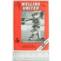 1991 programme Welling United v. Yeovil Town