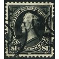 276, Used 1¢ XF Gem Quality Stamp Completely So...