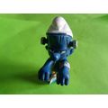 Frankenstein Smurf with label