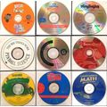 KIDS LOT #13 1998-1999 - 9 Vintage Win/Mac-CDs
