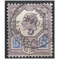 1905 SG242a 5d Dull Purple & Ultramarine CSP Fi...
