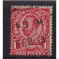 GB 1912 KGV 1d Scarlet used stamp wmk 49. (G91 )