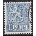 Mi 460: 30 Mk. blue Definitive Stamp: Arms of F...