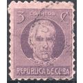 Cuba 1917 - SG338 - 3c violet - La Luz - used