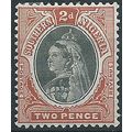 Southern Nigeria 1901 SG2 2d Black & Red-Brown ...