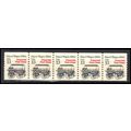 2258 13c Police Wagon Very Fine MNH Dry Gum PNC...