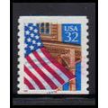 Used 2913 32c U.S. Flag Over Porch Very Fine CN...