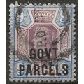 1888 O67 9d Dull Purple & Blue Govt Parcels Off...